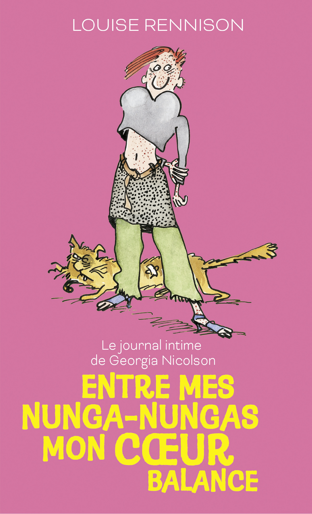 JOURNAL GEORGIA NICOLSON T 3 ENTRE MES NUNGA-NUNGAS MON COEUR BALANCE - Louise Rennison - GALLIMARD JEUNE