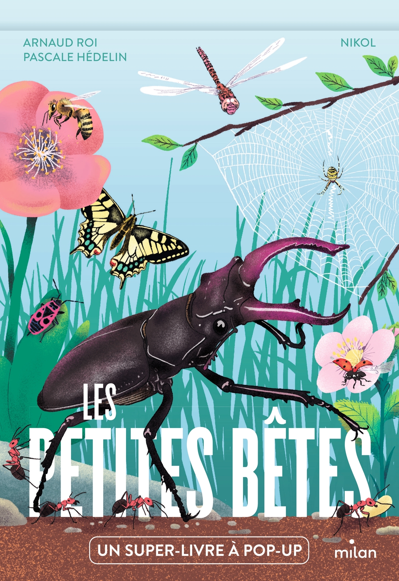 LES PETITES BETES   LIVRE POP UP - Arnaud Roi - MILAN