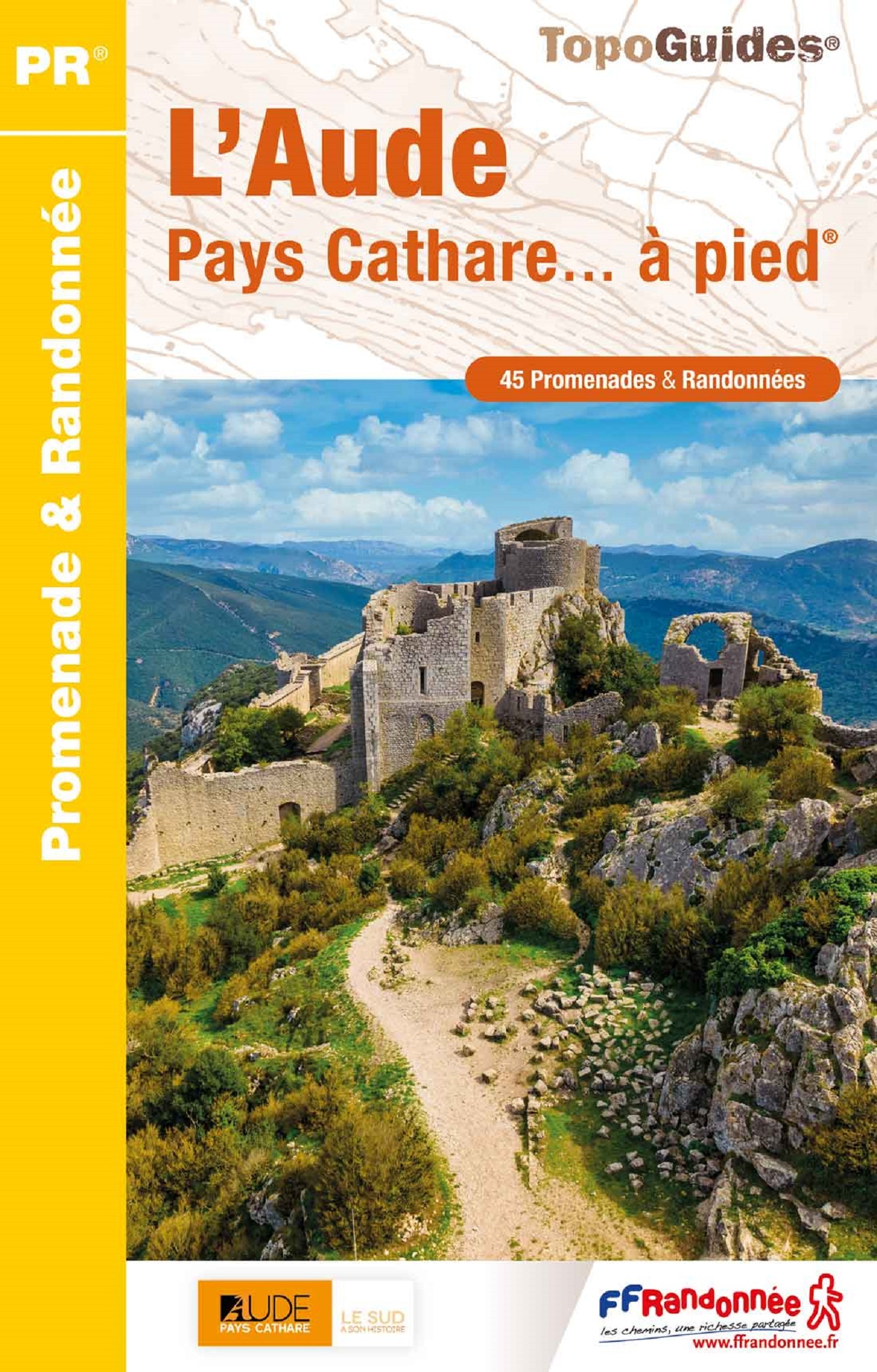 L-AUDE PAYS CATHARE A PIED - REF. D011 -  Collectif - FFRP