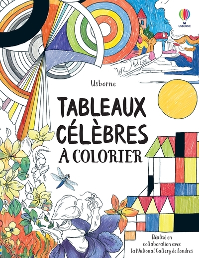 TABLEAUX CELEBRES A COLORIER - Susan Meredith - USBORNE