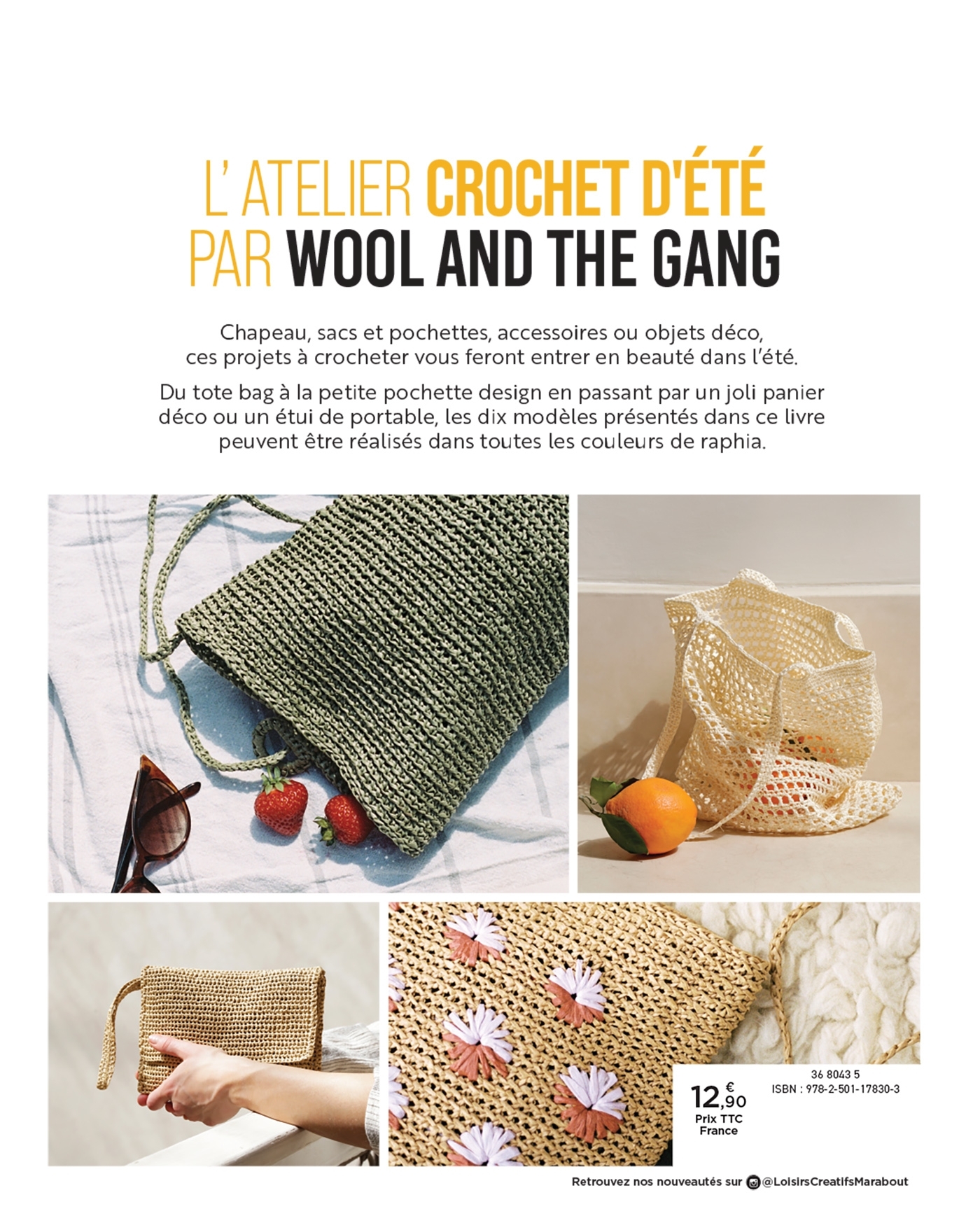 L-ATELIER SACS ET POCHETTES AU CROCHET -   - MARABOUT