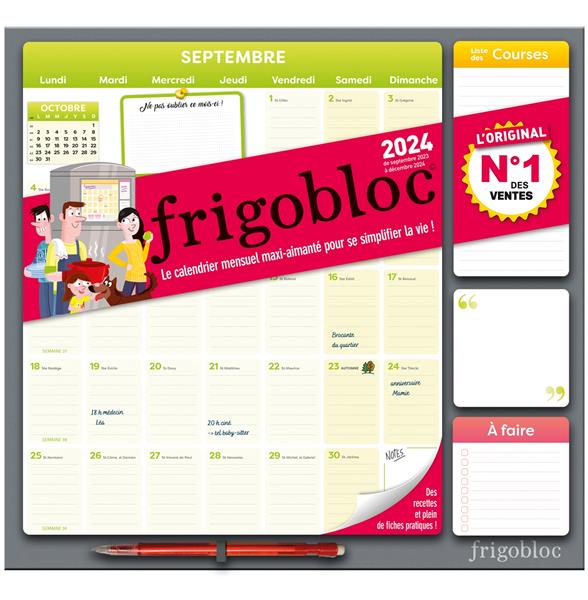 Frigobloc le calendrier ultra simple pour une famille organisée