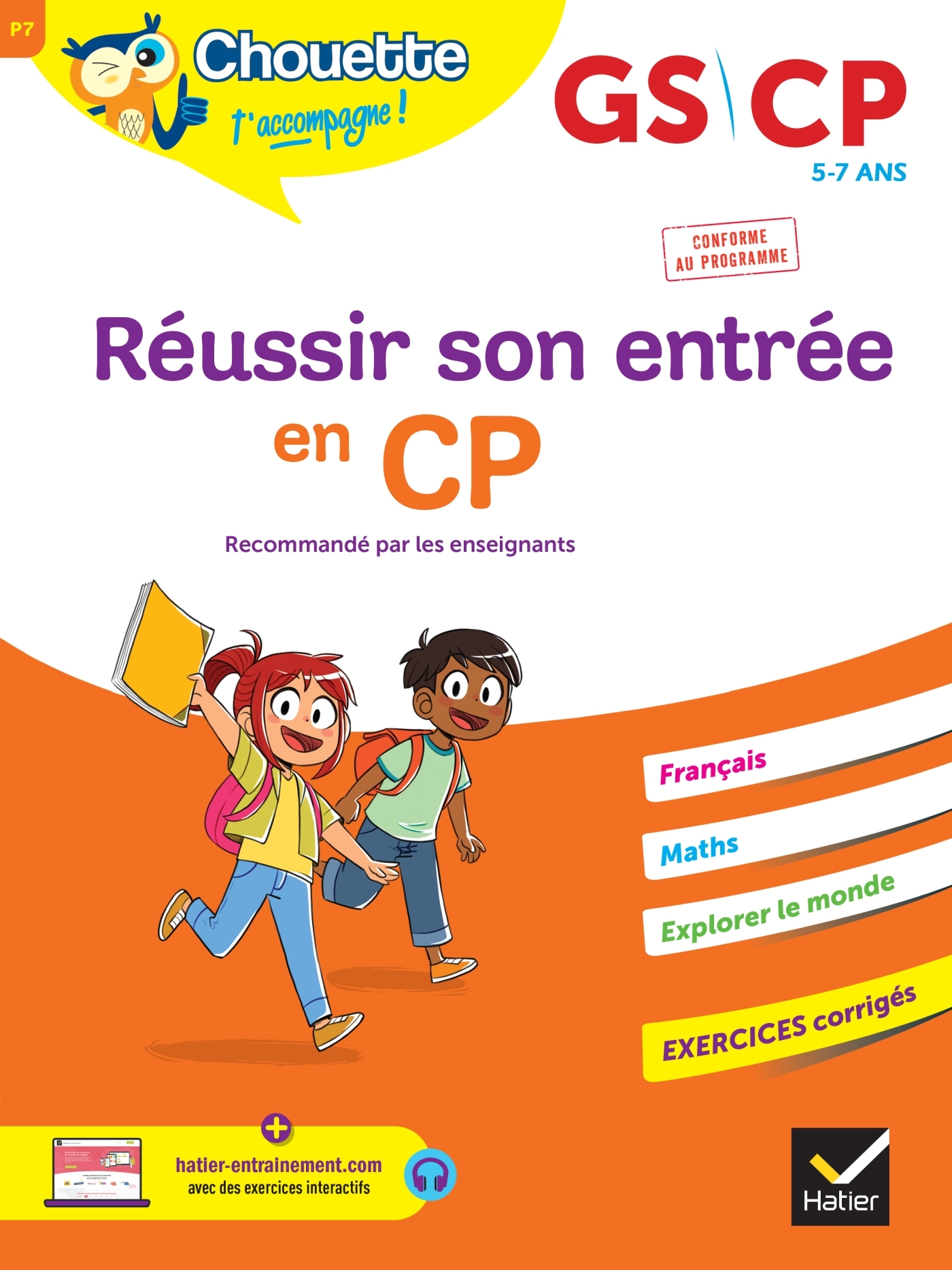 REUSSIR SON ENTREE EN CP - Ginette Grandcoin-Joly - HATIER