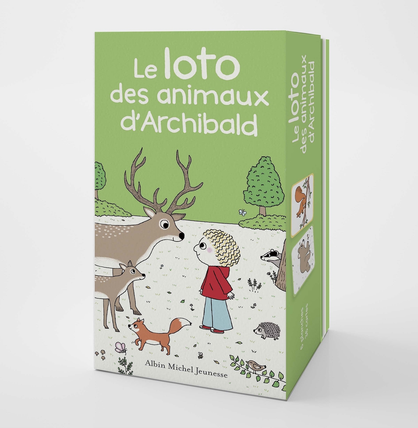 LE LOTO DES ANIMAUX D-ARCHIBALD - Astrid Desbordes - ALBIN MICHEL