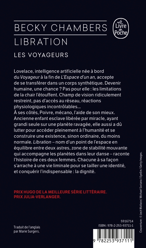 Libration (Les Voyageurs, Tome 2) - Becky Chambers - LGF