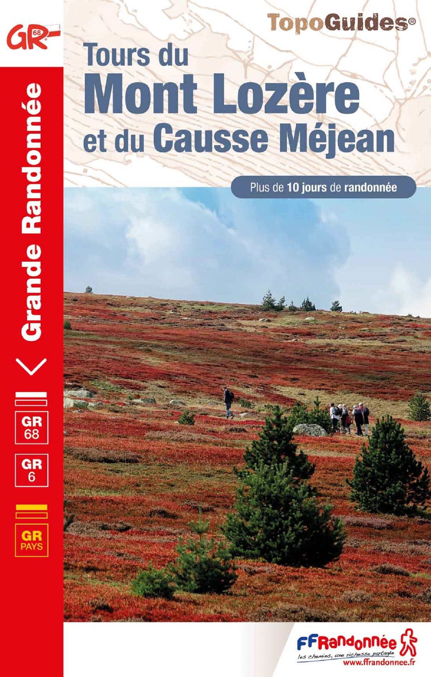 TOURS DU MONT LOZERE ET DU CAUSSE MEJEAN - REF 631 -  Collectif - FFRP