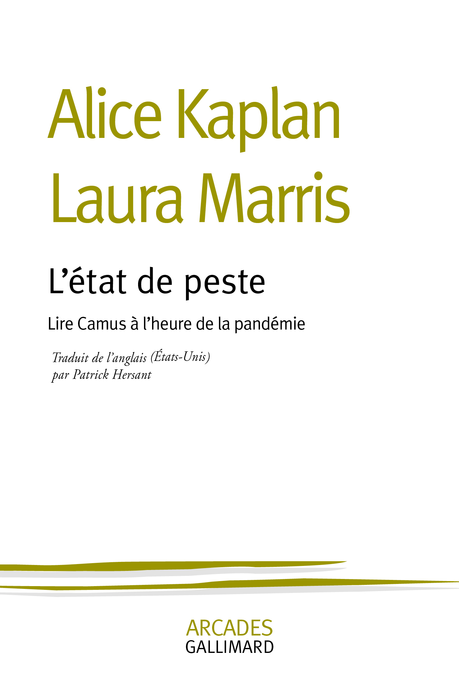 PESTES (STATES OF PLAGUE) - Laura Marris - GALLIMARD