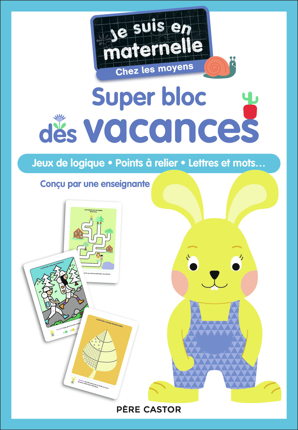 Je suis en maternelle - Je suis en maternelle - Super bloc des vacances - Chez les moyens - Astrid Chef d'Hotel - PERE CASTOR