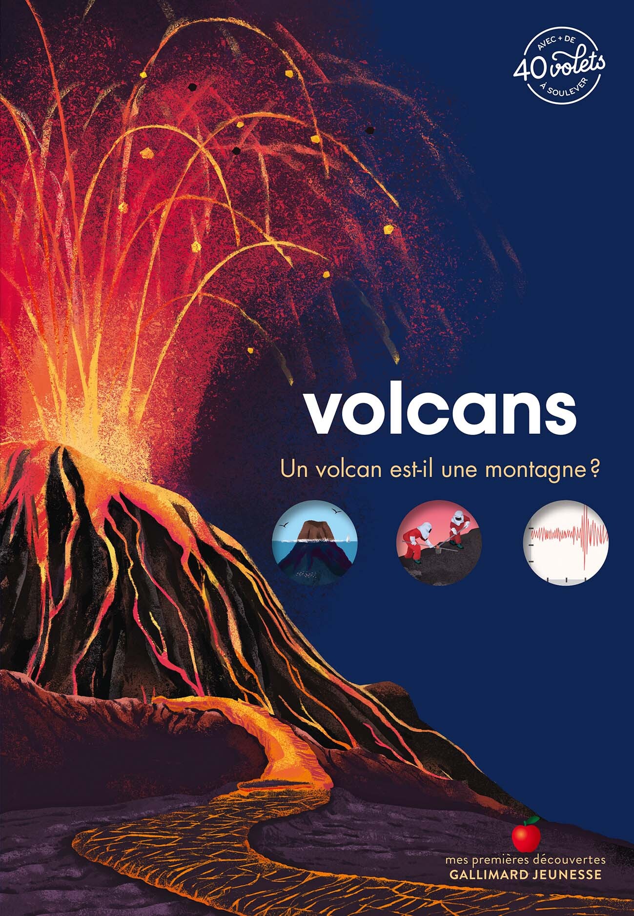 VOLCANS - Sophie Bordet-Pétillon - GALLIMARD JEUNE