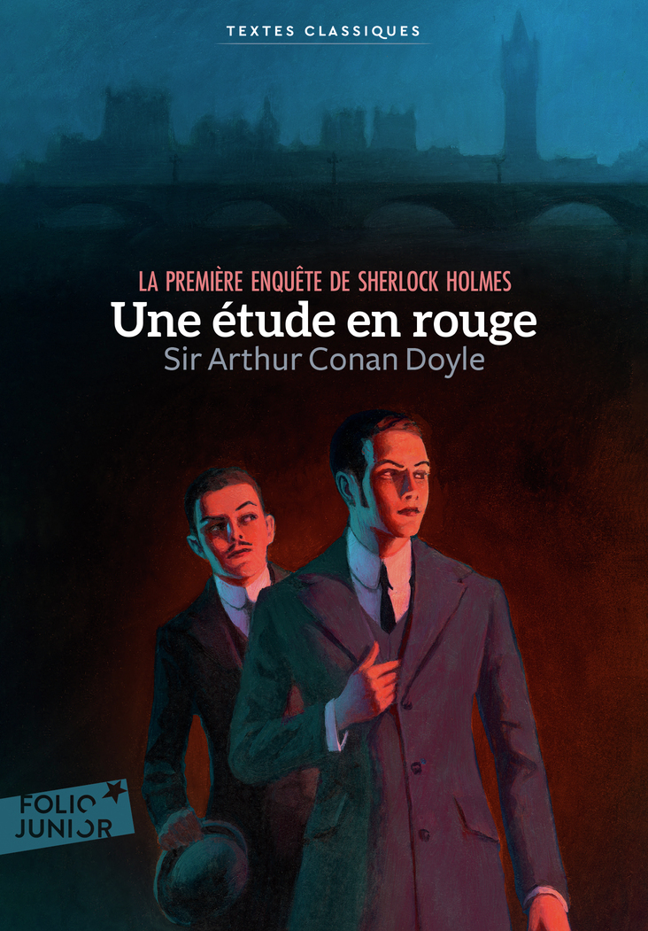 UNE ETUDE EN ROUGE - LA PREMIERE ENQUETE DE SHERLOCK HOLMES - Arthur Conan Doyle - GALLIMARD JEUNE