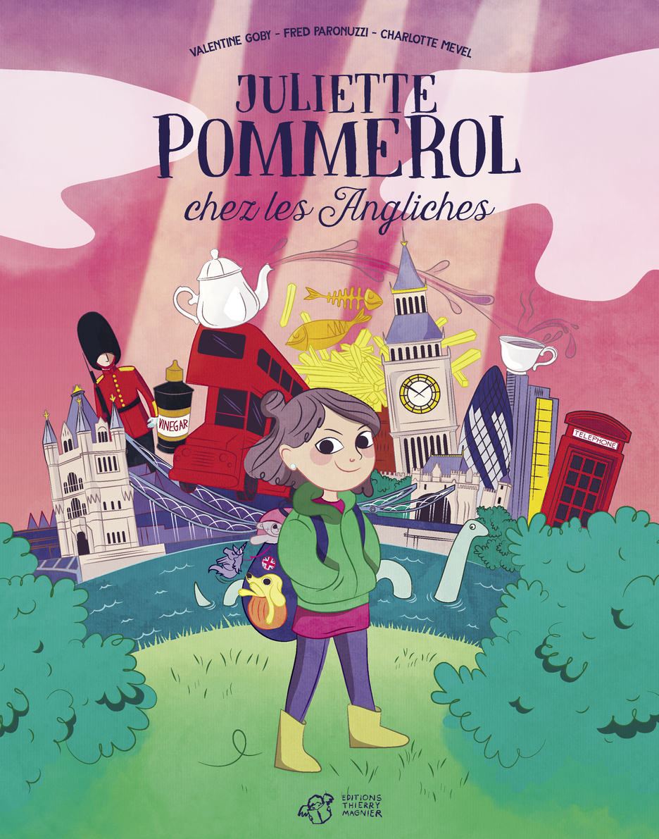 BD JULIETTE POMMEROL CHEZ LES ANGLICHES - Valentine Goby - THIERRY MAGNIER