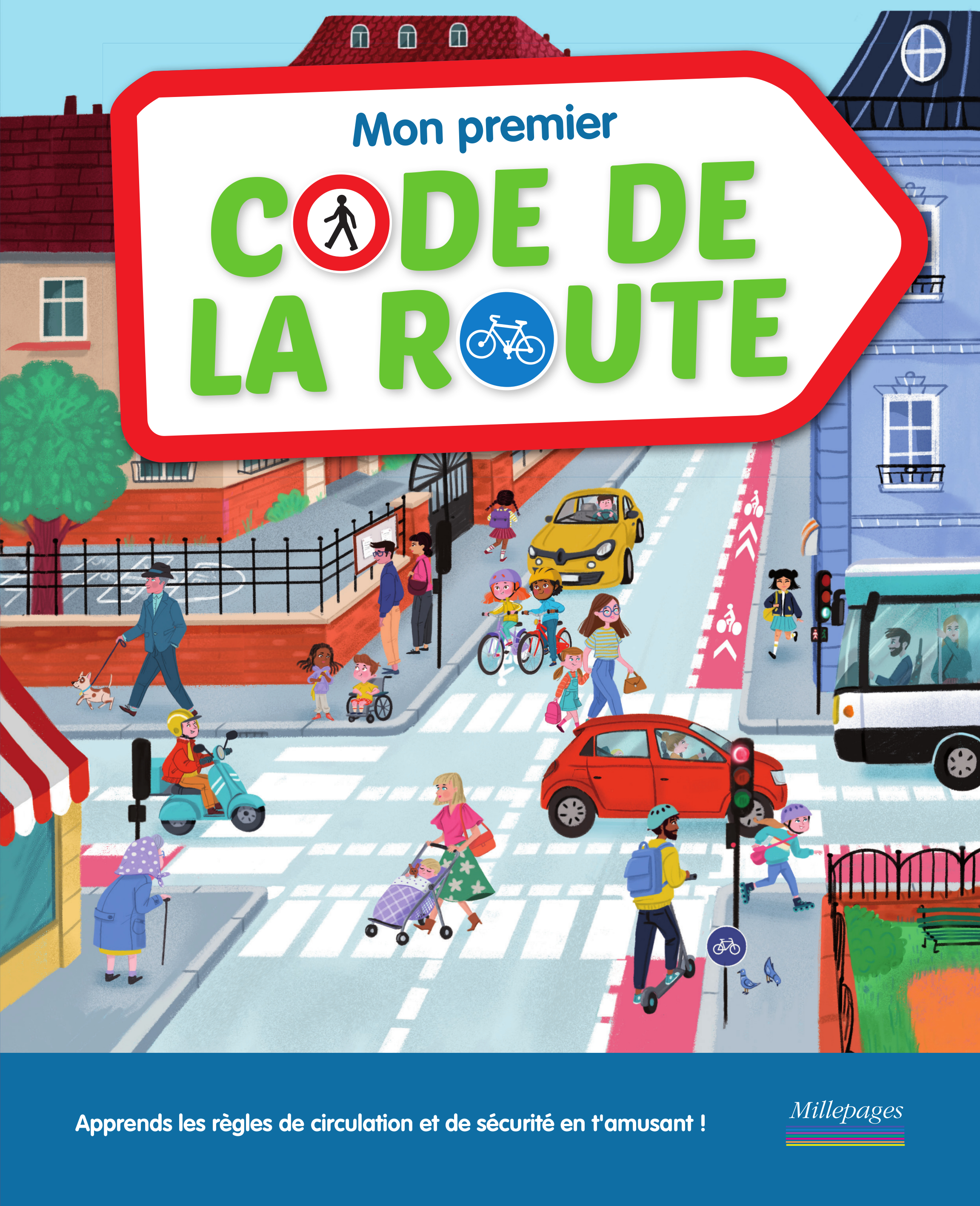 MON PREMIER CODE DE LA ROUTE -  Collectif - MILLEPAGES