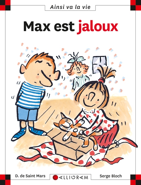 MAX ET LILI T28 MAX EST JALOUX - DOMINIQUE SAINT MARS (DE) - CALLIGRAM