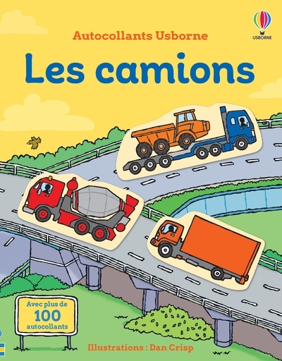 LES CAMIONS - PREMIERS AUTOCOLLANTS - Sam Taplin - USBORNE