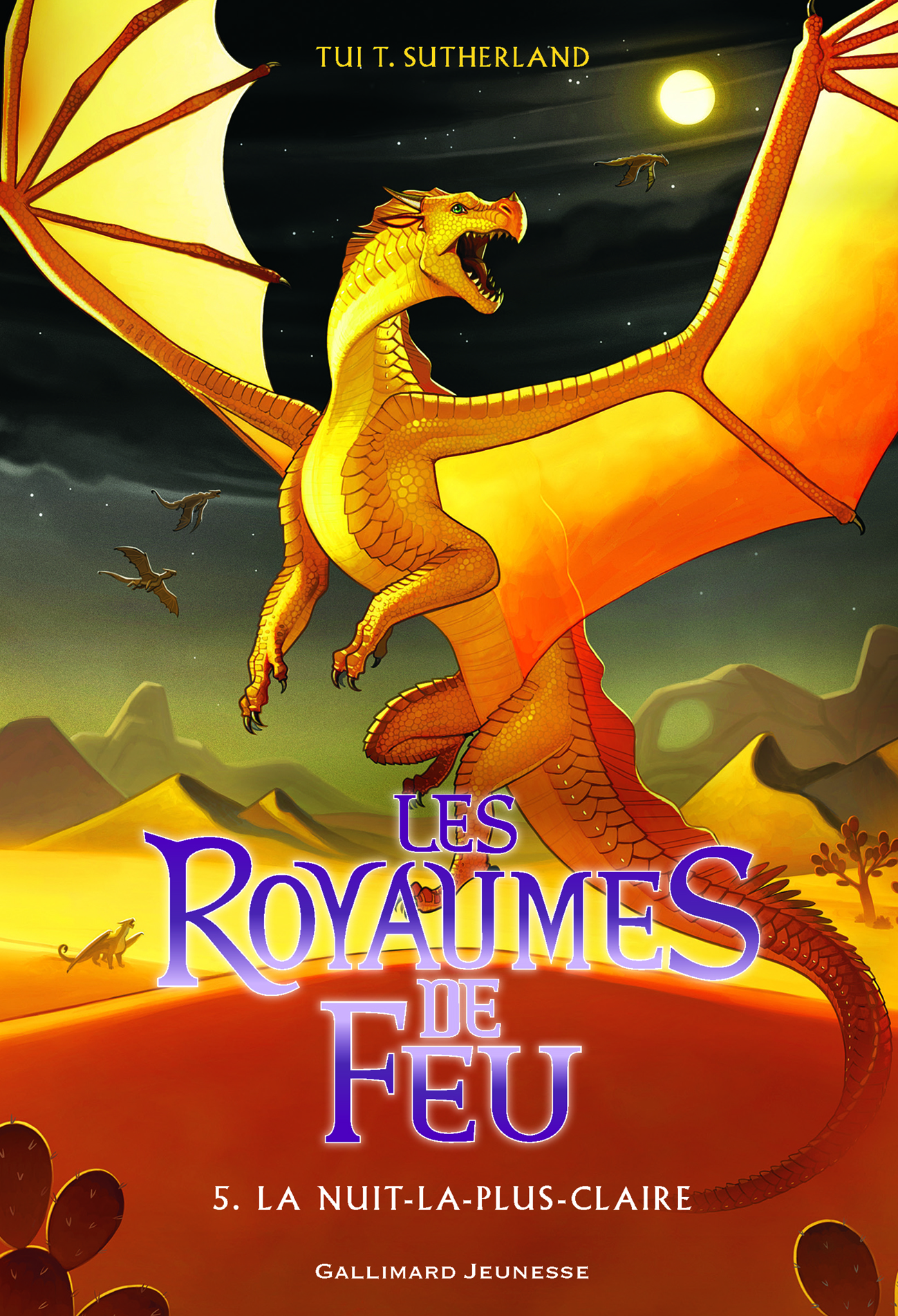 Les Royaumes de Feu, 5 - Tui T. Sutherland - GALLIMARD JEUNE