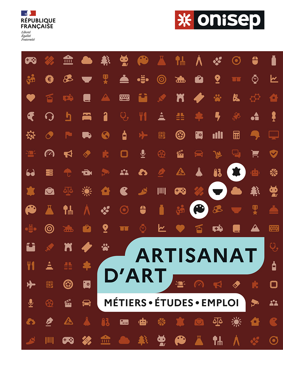 LES METIERS DE L-ARTISANAT D-ART 2023 -  Ouvrage collectif - ONISEP