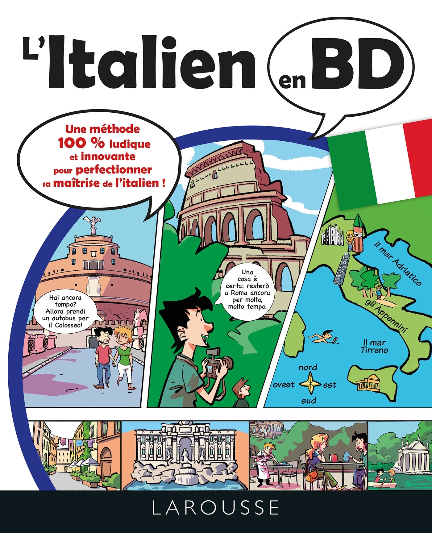 L-ITALIEN EN BD -  Collectif - LAROUSSE