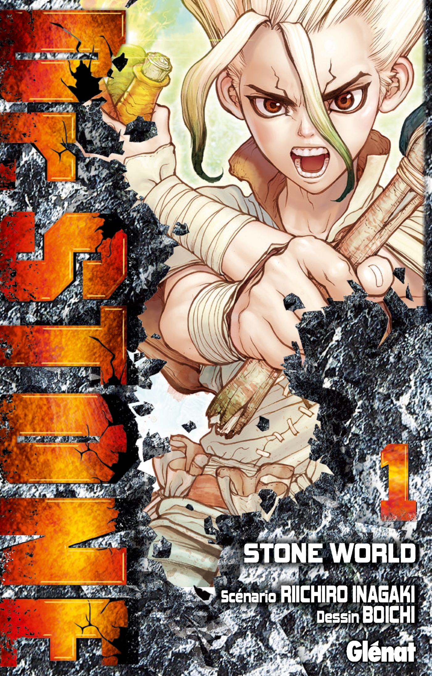 Dr. Stone - Tome 01 - Riichirô Inagaki - GLENAT