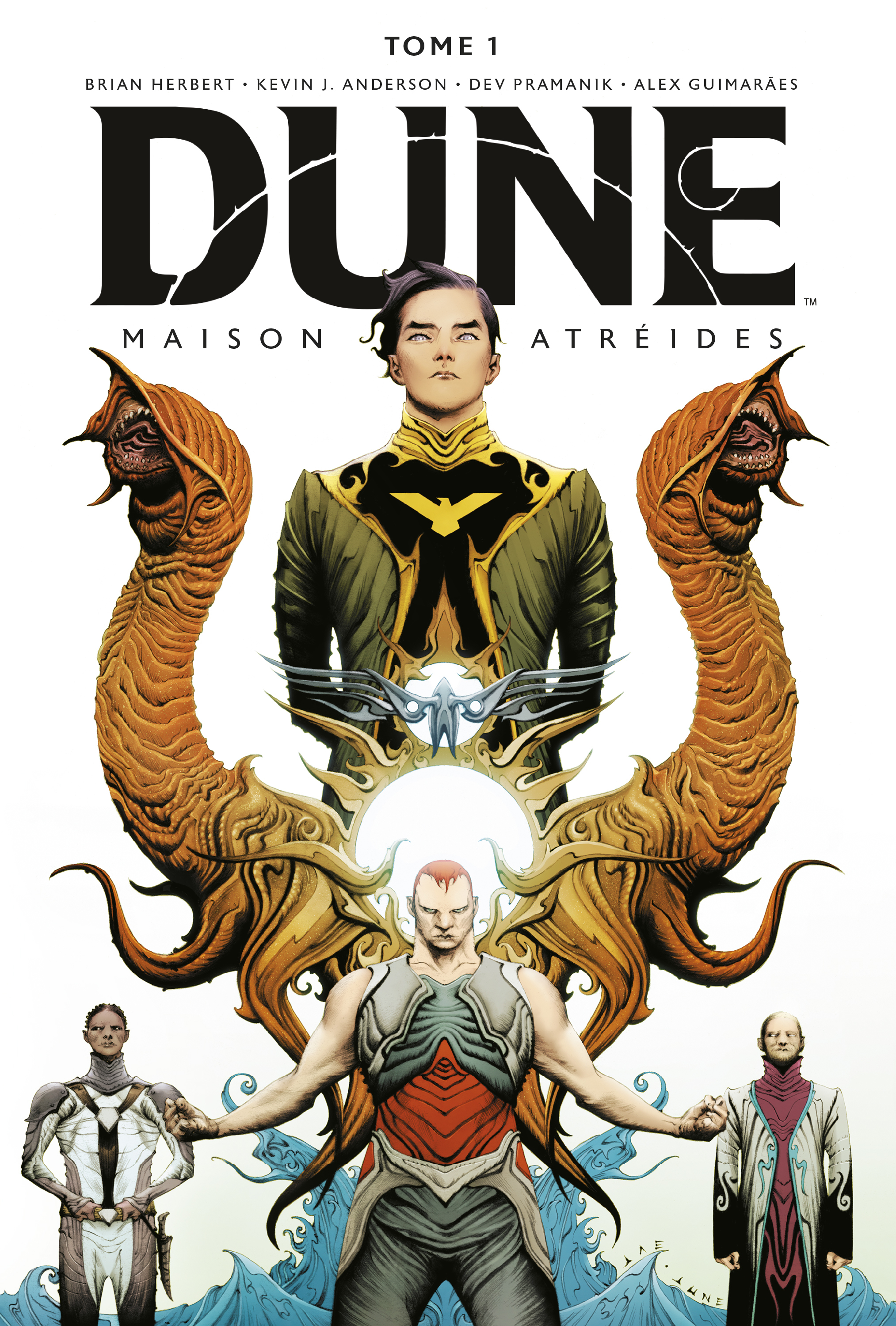 DUNE SPIN OFF - DUNE : LA MAISON ATREIDES T01 -  Herbert Brian - HUGINN MUNINN