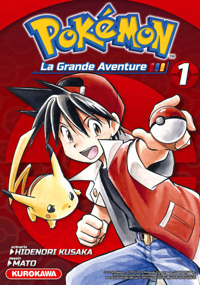 Pokémon, La Grande Aventure - tome 1 - Hidenori Kusaka - KUROKAWA