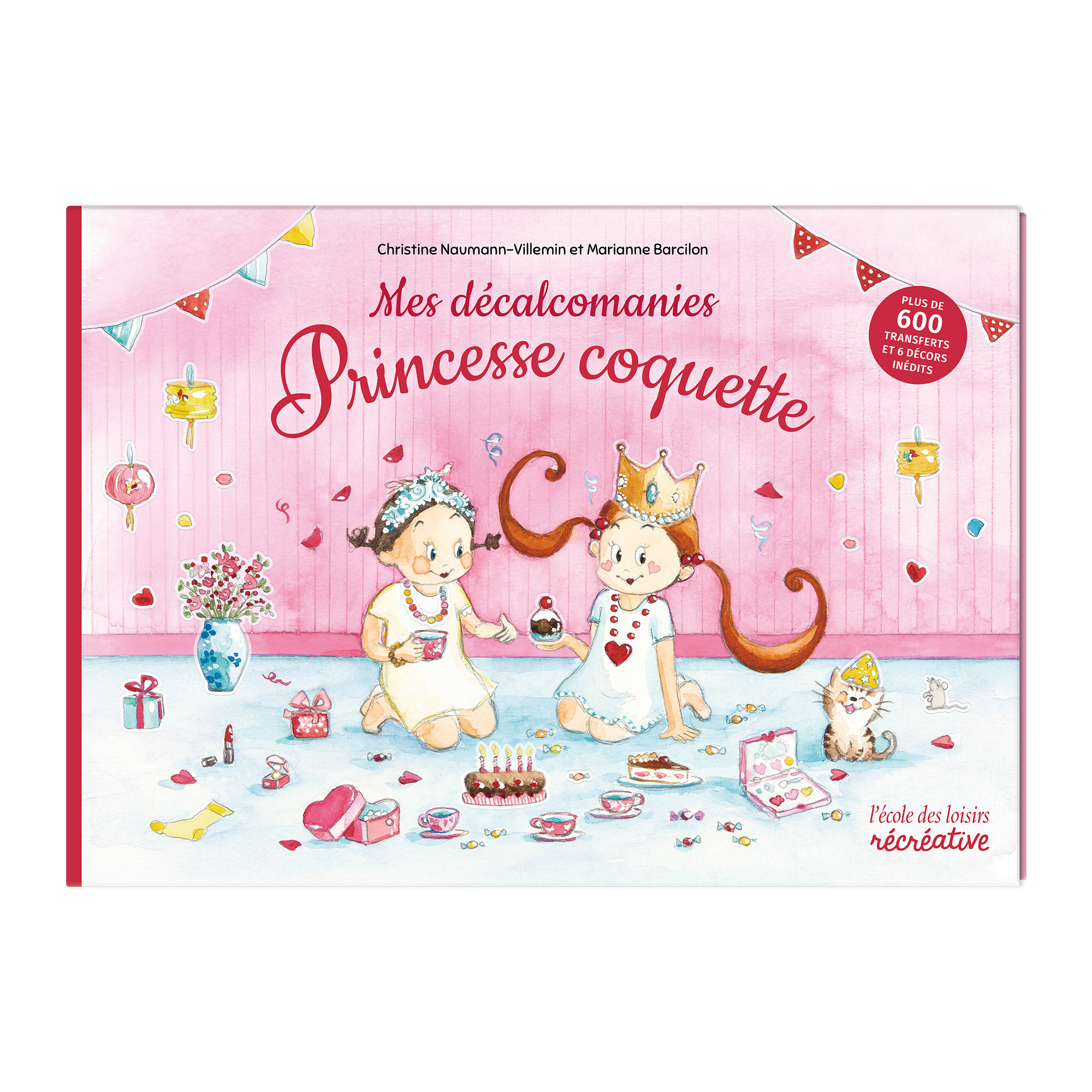 MES DECALCOMANIES PRINCESSE COQUETTE - Christine Naumann-Villemin - EDL