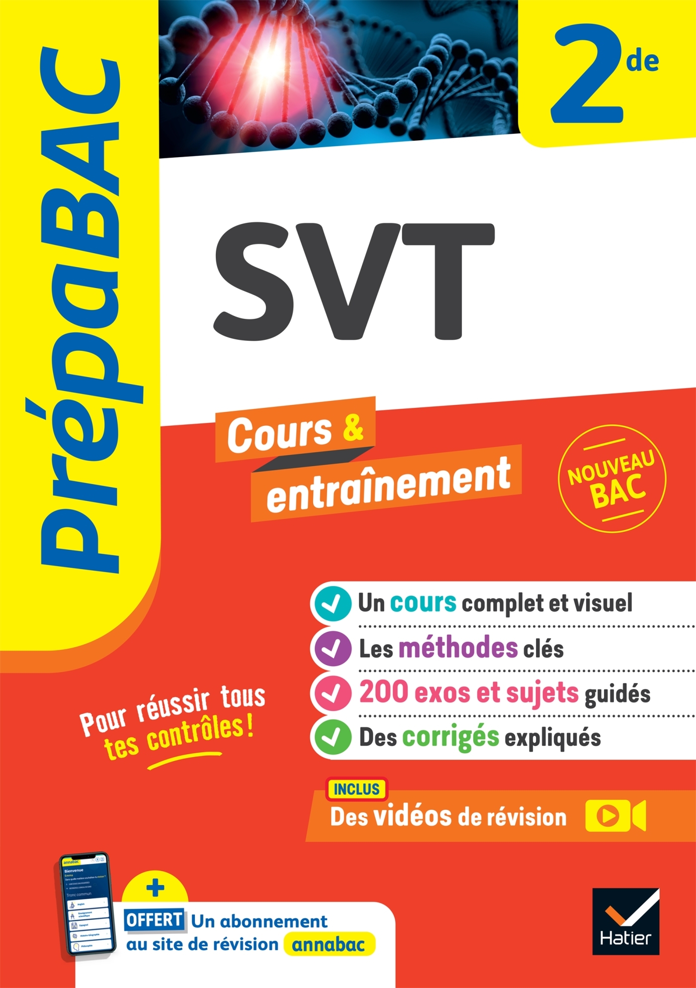 PREPABAC SVT 2NDE - NOUVEAU PROGRAMME DE SECONDE - Nicolas Ducasse - HATIER