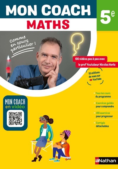 MON COACH MONOMATIERE: MATHS 5EME - Emmanuelle Lafont - NATHAN