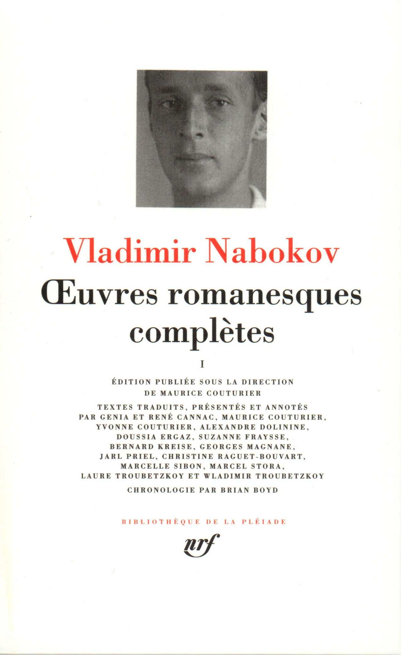 OEUVRES ROMANESQUES COMPLETES T1 - Vladimir NABOKOV - GALLIMARD