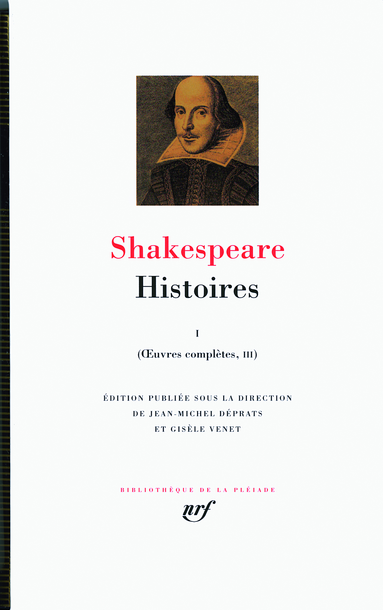 HISTOIRES T1 - William Shakespeare - GALLIMARD