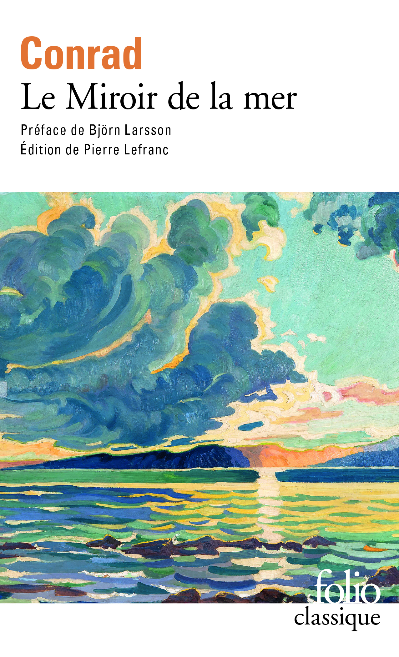 LE MIROIR DE LA MER - Joseph Conrad - FOLIO