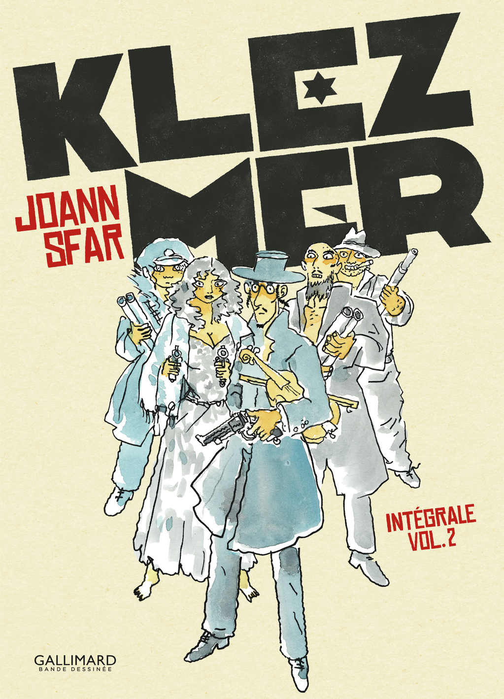 KLEZMER, INTEGRALE T02 - Joann Sfar - GALLIMARD BD