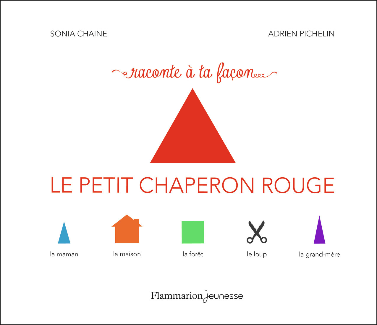 RACONTE A TA FACON - LE PETIT CHAPERON ROUGE - Sonia Chaine - FLAM JEUNESSE