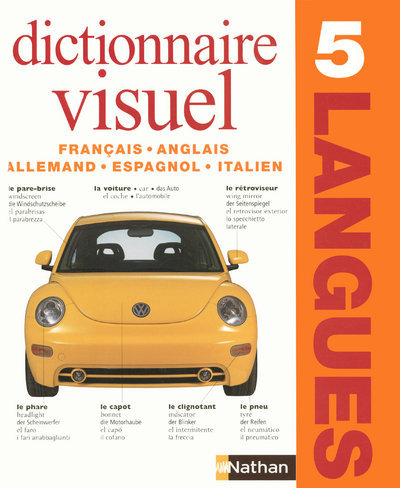 DICTIONNAIRE VISUEL EN 5 LANGUES NE -  Collectif - NATHAN