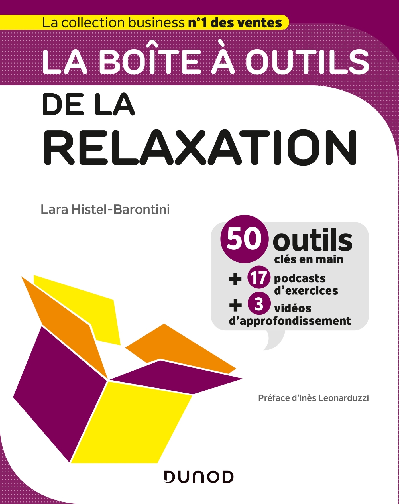 LA BOITE A OUTILS DE LA RELAXATION - Lara Histel-Barontini - DUNOD