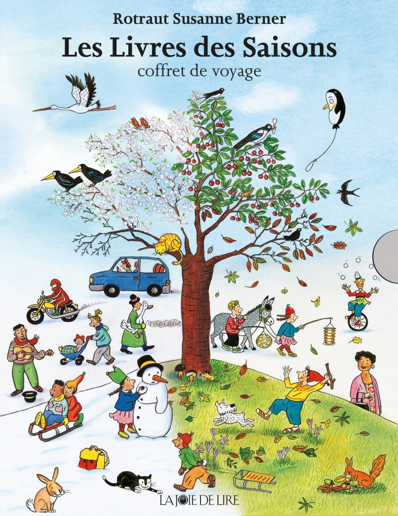 LES LIVRES DES SAISONS - COFFRET DE VOYAGE - Rotraut Susanne BERNER - LA JOIE DE LIRE