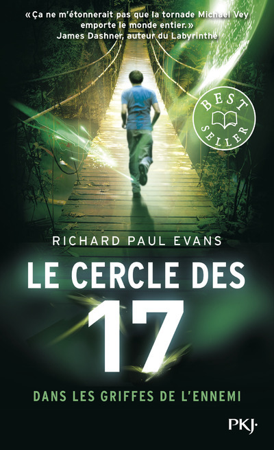 LE CERCLE DES 17 - T2 DANS LES GRIFFES DE L-ENNEMI - Richard Paul Evans - POCKET JEUNESSE