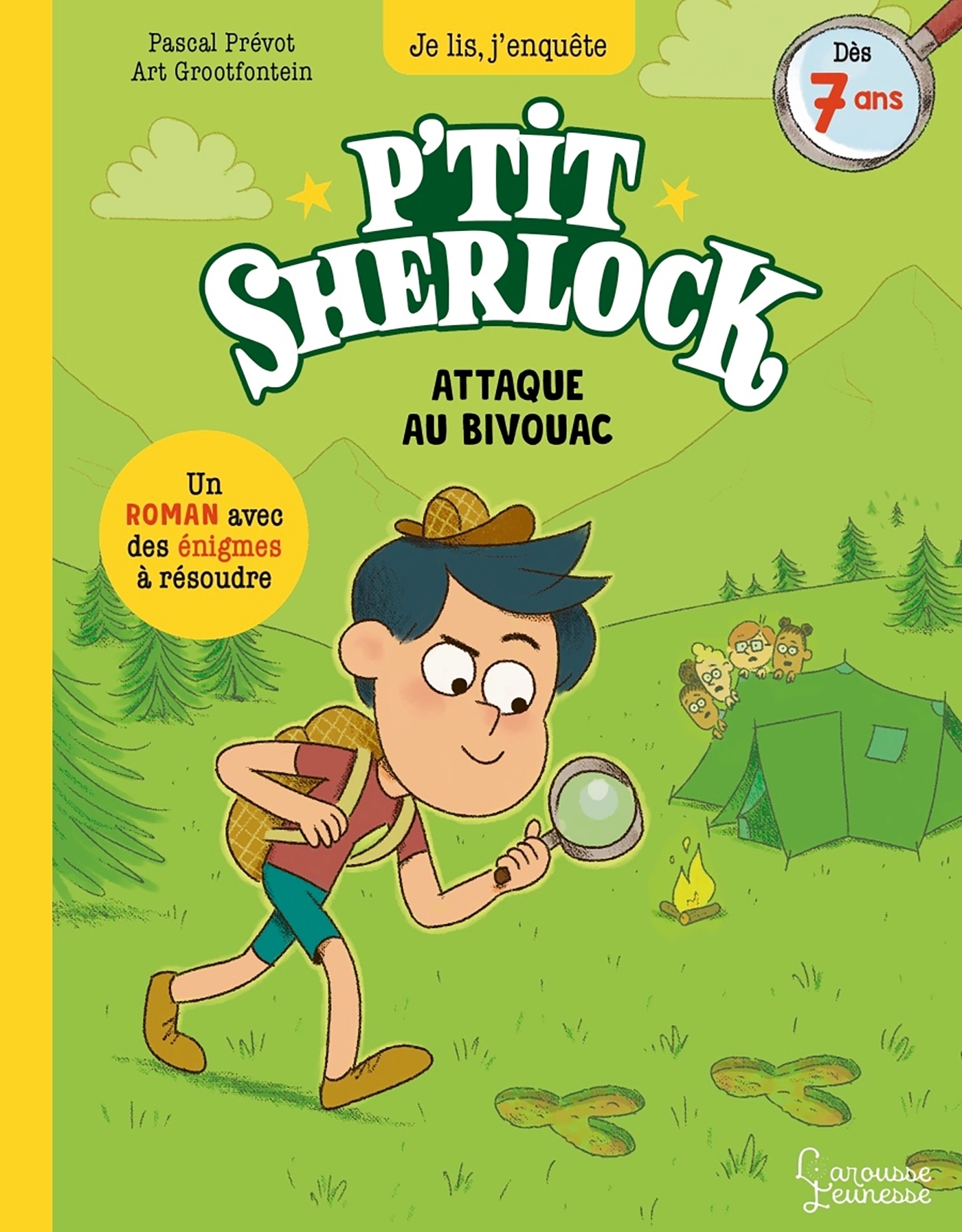 ATTAQUE AU BIVOUAC - P-TIT SHERLOCK - Pascal Prévot - LAROUSSE