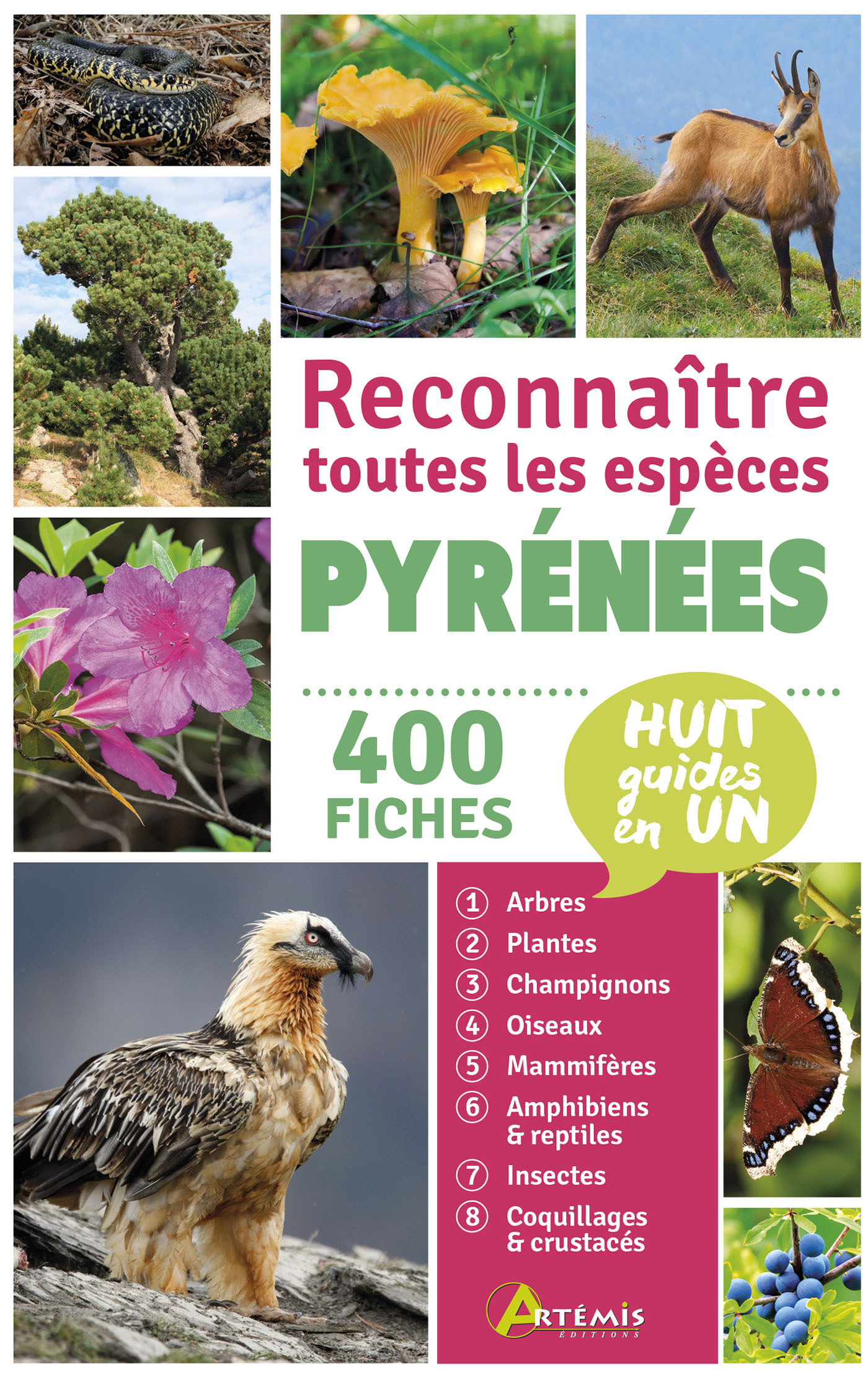 Pyrénées, reconnaître toutes les espèces -  Collectif - ARTEMIS