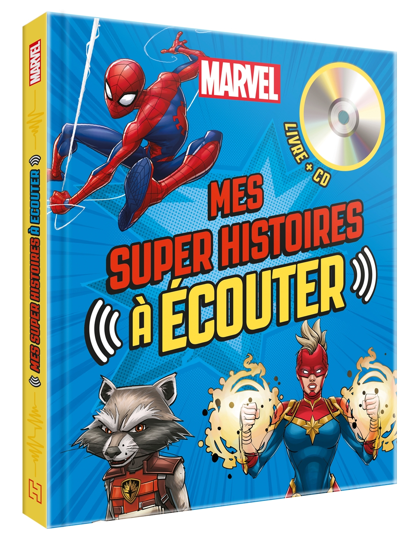 MARVEL - MES SUPER HISTOIRES A ECOUTER (LIVRE + CD) - XXX - DISNEY HACHETTE