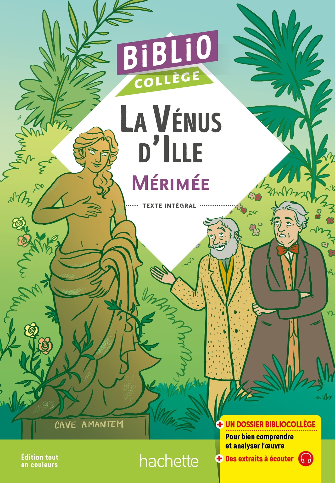 Bibliocollège - La Vénus d'Ille, Mérimée - Prosper Mérimée - HACHETTE EDUC