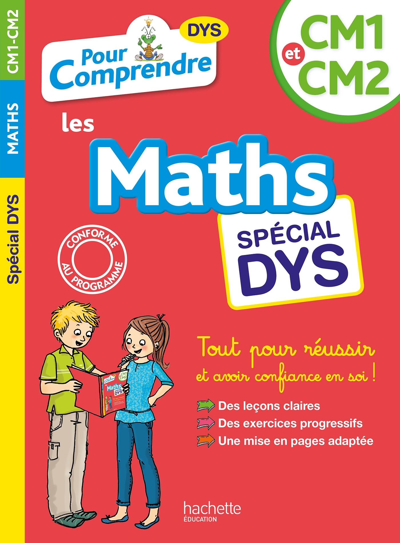 POUR COMPRENDRE LES MATHS CM1-CM2 DYSLEXIE - Laure Brémont - HACHETTE EDUC