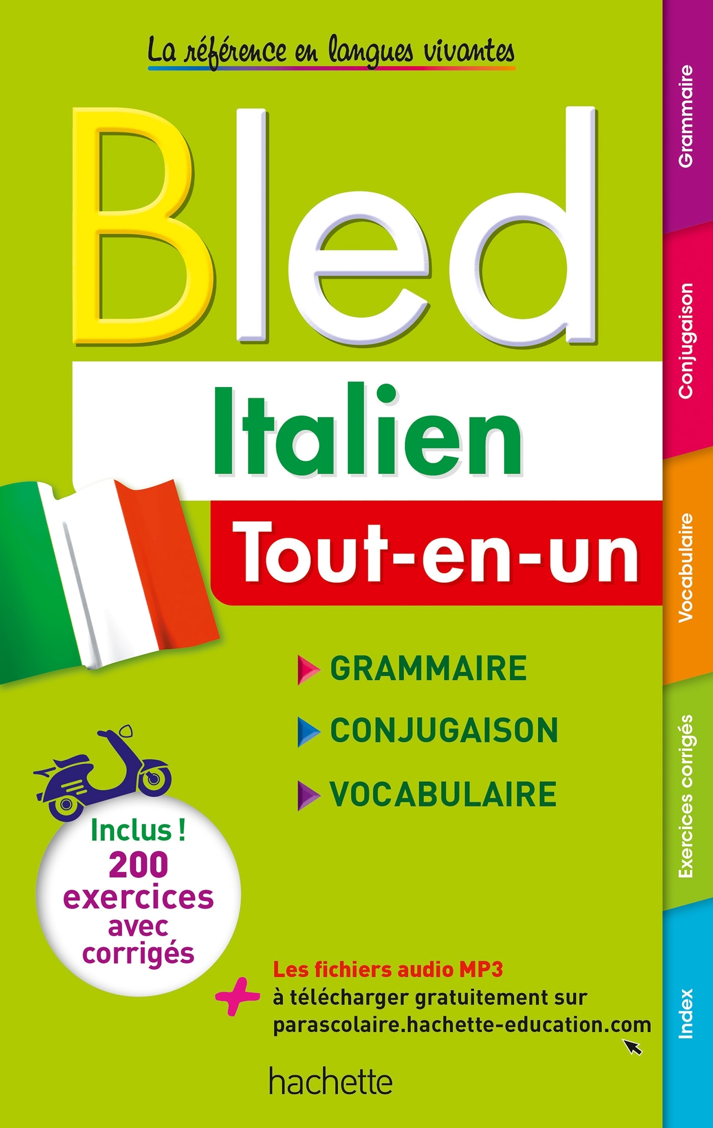 BLED ITALIEN TOUT EN UN - Danièle Gas - HACHETTE EDUC