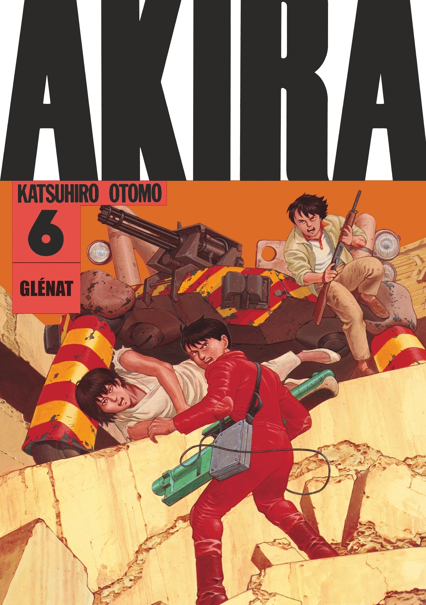 Akira (noir et blanc) - Édition originale - Tome 06 - Katsuhiro Otomo - GLENAT