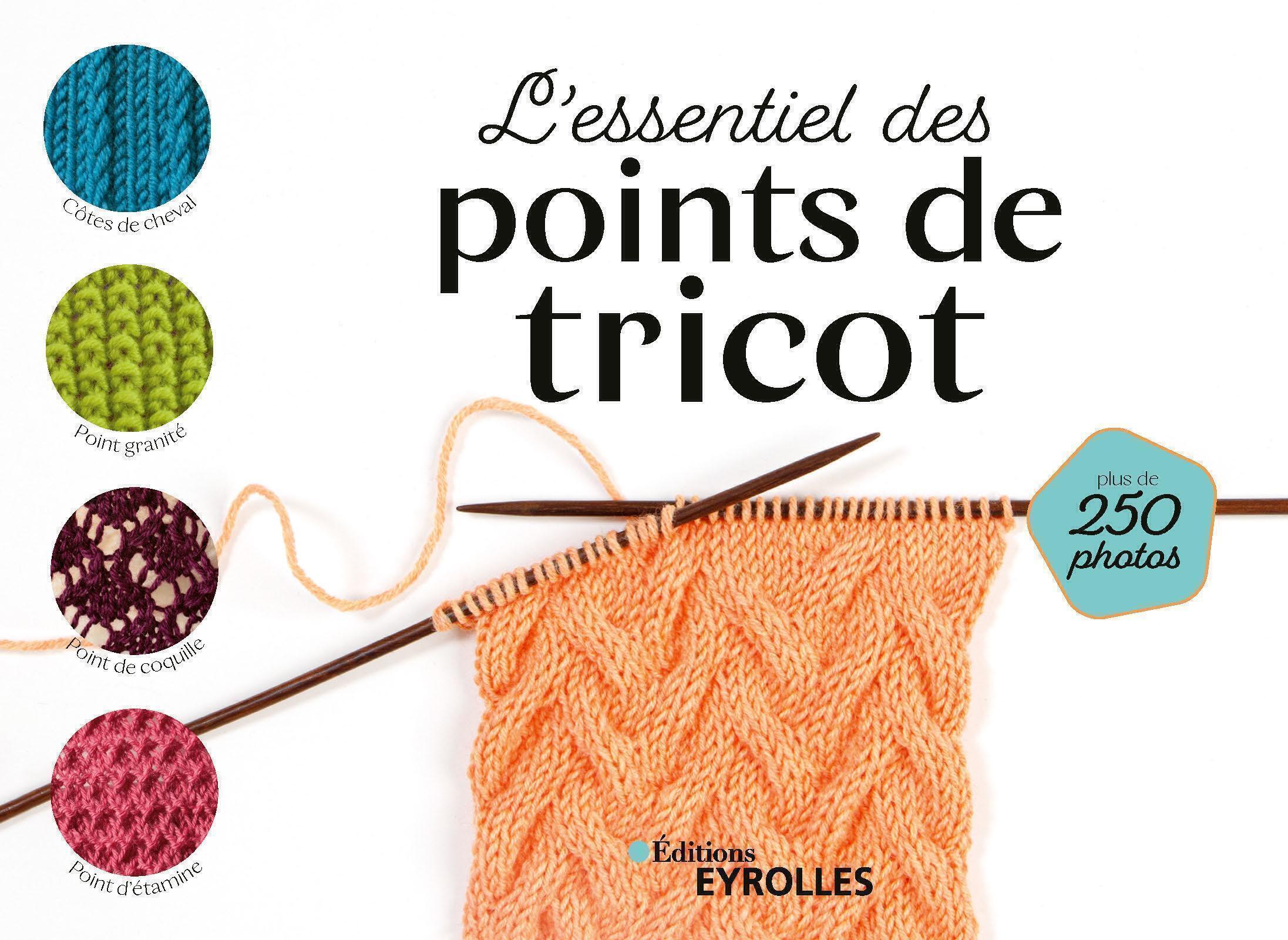 L-ESSENTIEL DES POINTS DE TRICOT -  Les devenirs visuels - EYROLLES