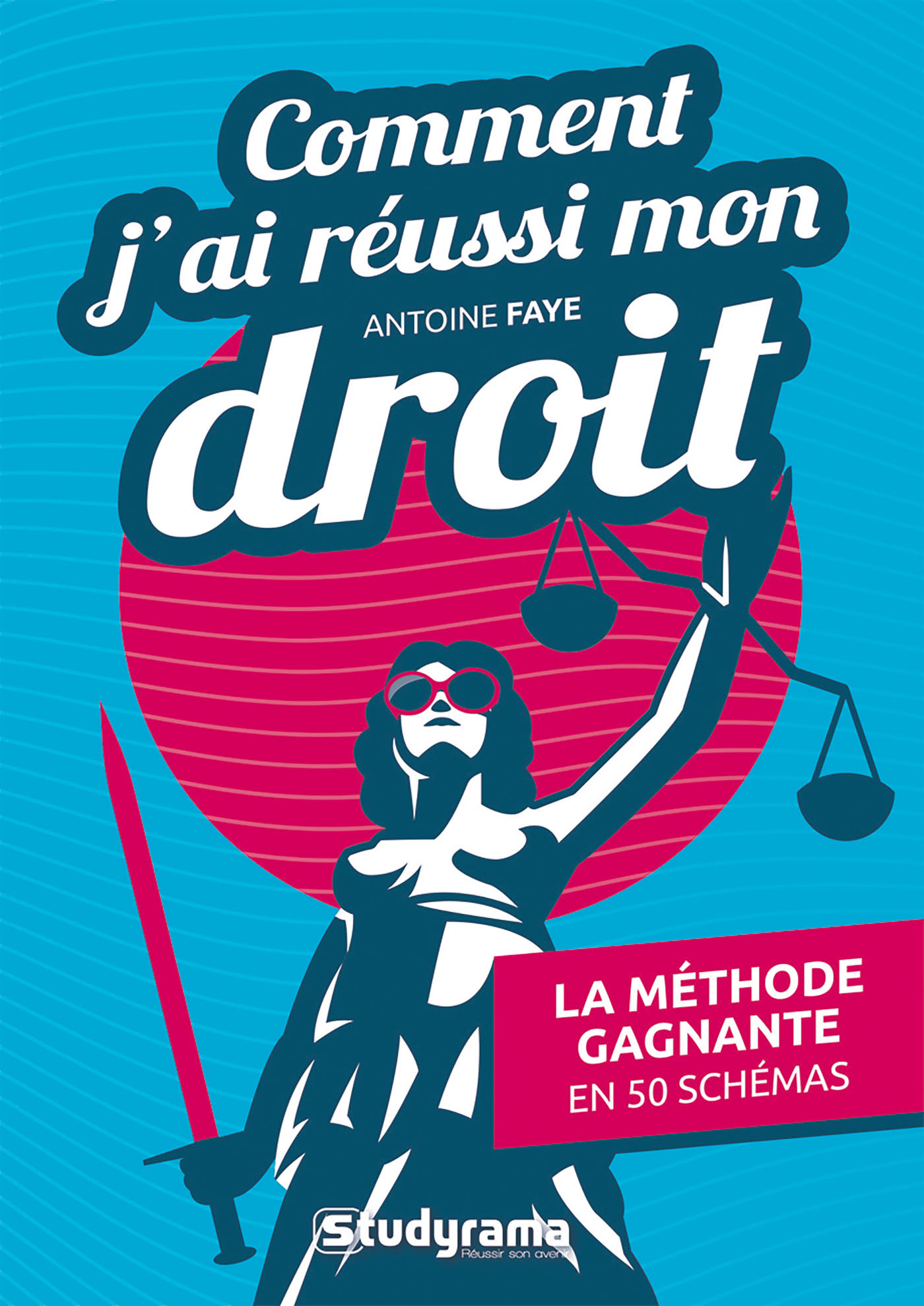 COMMENT J-AI REUSSI MON DROIT - LA METHODE GAGNANTE EN 50 SCHEMAS - Antoine Faye - STUDYRAMA