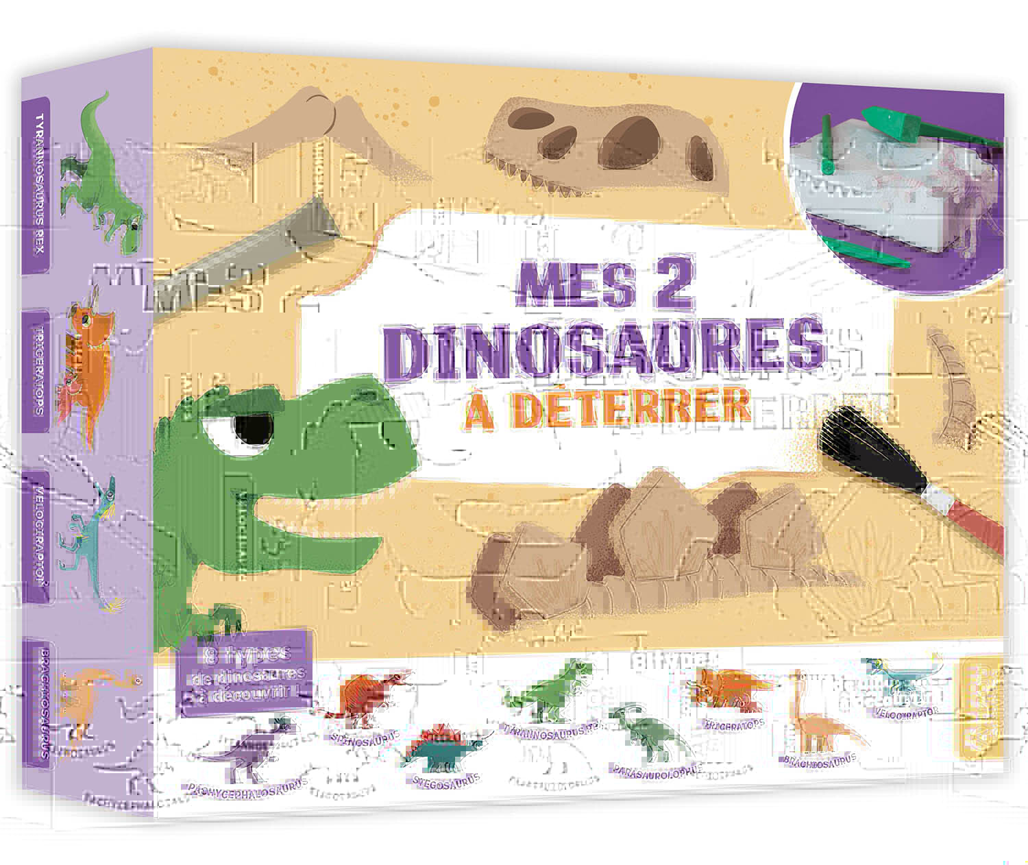 MES 2 DINOSAURES A DETERRER -  PESKIMO - AUZOU