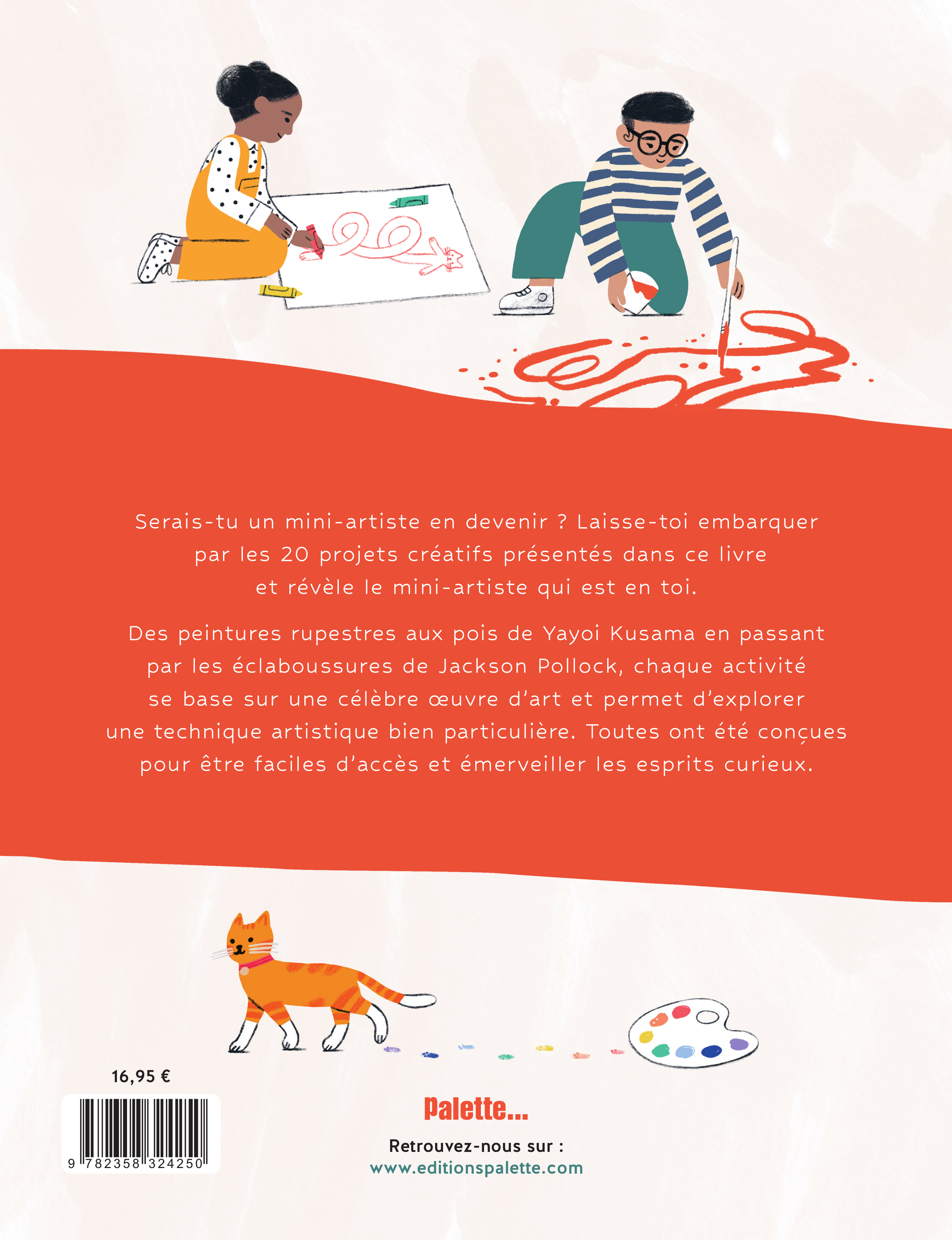 LES MINI-ARTISTES  20 PROJETS INSPIRES - Joséphine Seblon - PALETTE