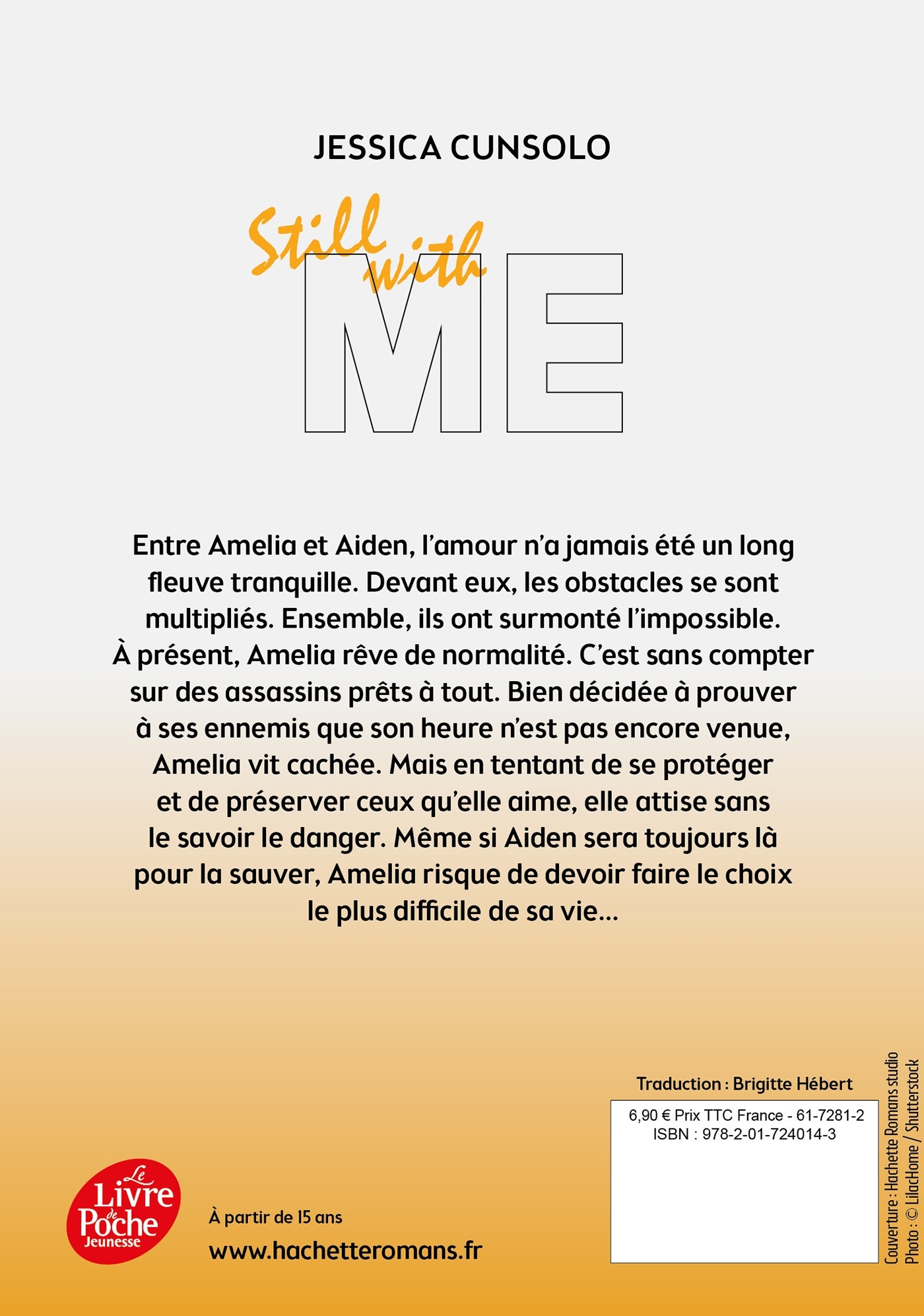 SHE-S WITH ME - T0 3 - STILL WITH ME - Jessica alias Ava Violet Cunsolo - POCHE JEUNESSE