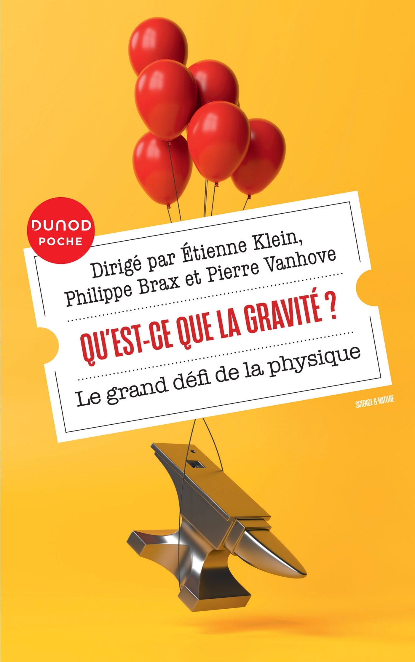 QU-EST-CE QUE LA GRAVITE ? - LE GRAND DEFI DE LA PHYSIQUE - Etienne Klein - DUNOD