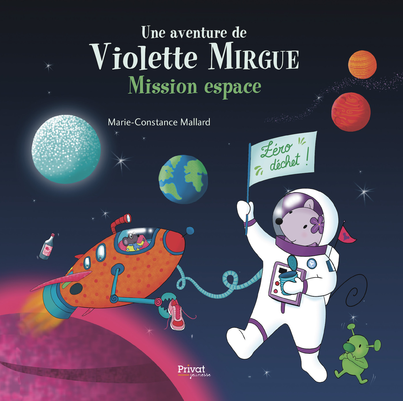 AVENTURE DE VIOLETTE MIRGUE T9 MISSION ESPACE - Marie-Constance Mallard - PRIVAT